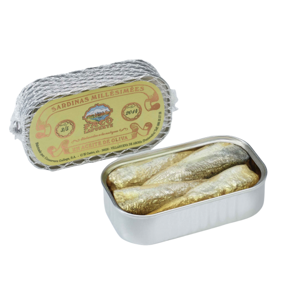 Paco Lafuente Sardinen in Olivenöl 3/5 Stück - Oliva Oliva