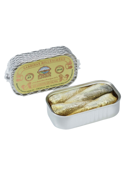 Paco Lafuente Sardines à l'huile d'olive 3/5 pièces - Oliva Oliva