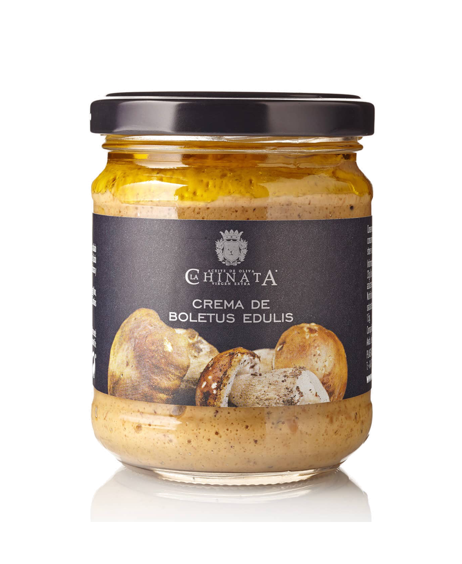 La Chinata Steinpilz-Creme (Boletus Edulis) Glas 180 gr. - Oliva Oliva