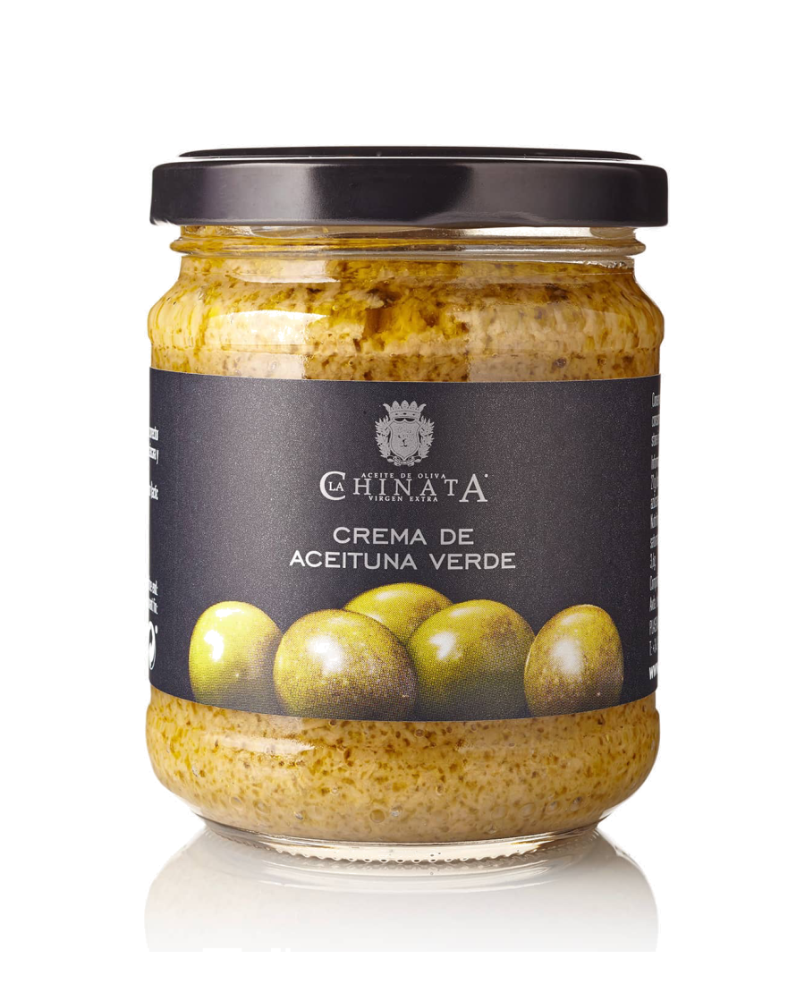 La Chinata Creme d'olives vertes Pot en verre 180 gr. - Oliva Oliva