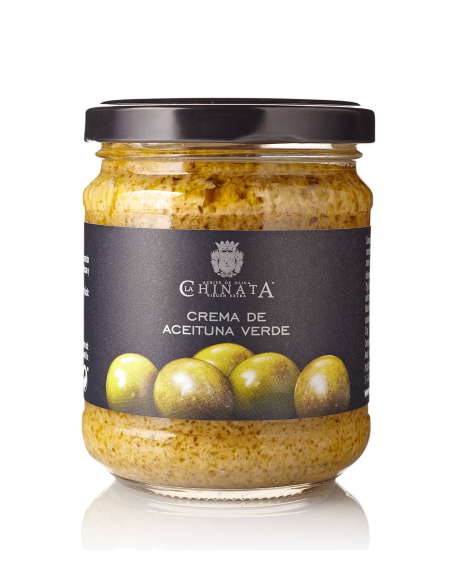 La Chinata Crema de Aceitunas Verdes - Tarro 180 gr