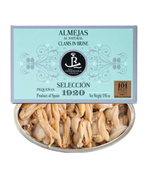 Real Conservera Española Selección 1920 Palourdes d'origine naturelle 120 gr
