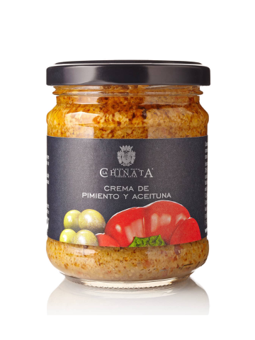 La Chinata Pfeffer-Oliven-Creme Glas 180 gr. - Oliva Oliva