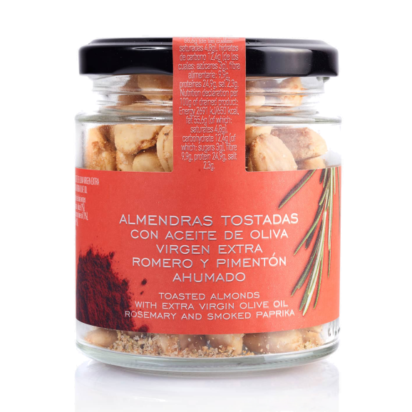 La Chinata Amandes grillées à l'HOVE, au romarin et au paprika fumé - Pot 110 gr