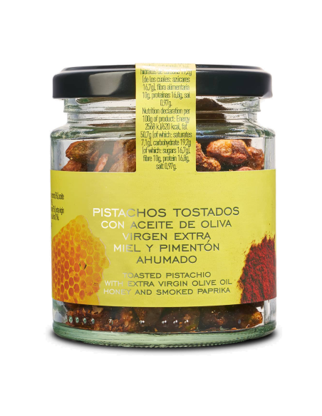 La Chinata Pistaches à l'HOVE, au miel et au paprika fumé - Oliva Oliva
