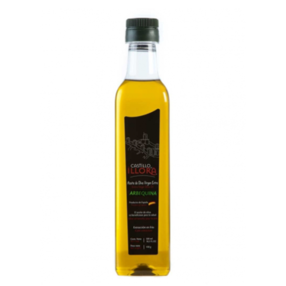 Castillo de Íllora Arbequina PET Flasche 500 ml. - Oliva Oliva