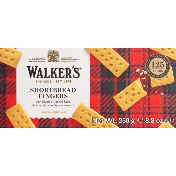 Walkers Shortbread Fingers Butterkekse 250 gr. - Oliva Oliva