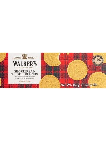 Walkers Shortbread Rounds Butterkekse Packung 150 gr. - Oliva Oliva