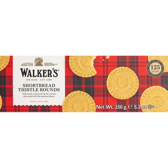 Walkers Shortbread Rounds Galletas Mantequilla 150 gr. - Oliva Oliva