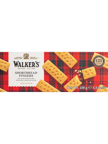Walkers Shortbread Fingers Butter Biscuits 150 gr. - Oliva Oliva