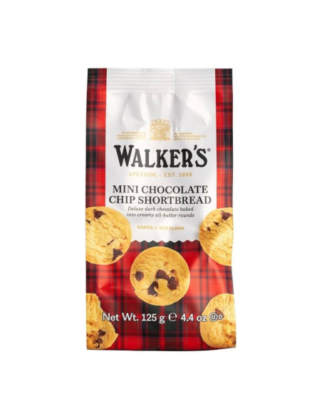 Walkers Mini Sablé Biscuits beurre avec chocolat 125 gr. - Oliva Oliva