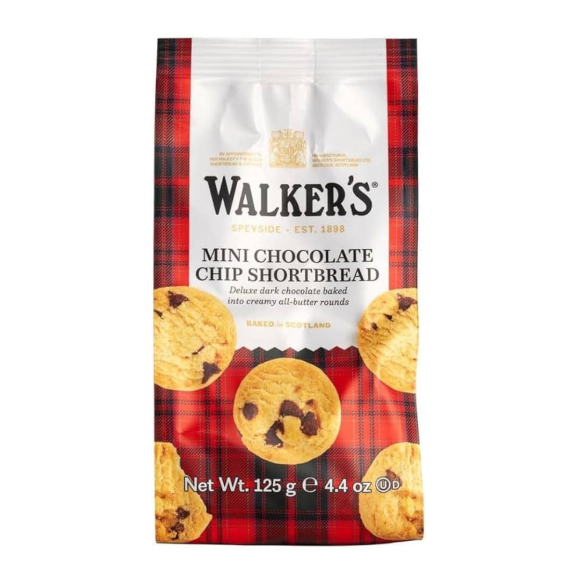 Walkers Mini Galletas Mantequilla con Chocolate 125 gr. - Oliva Oliva