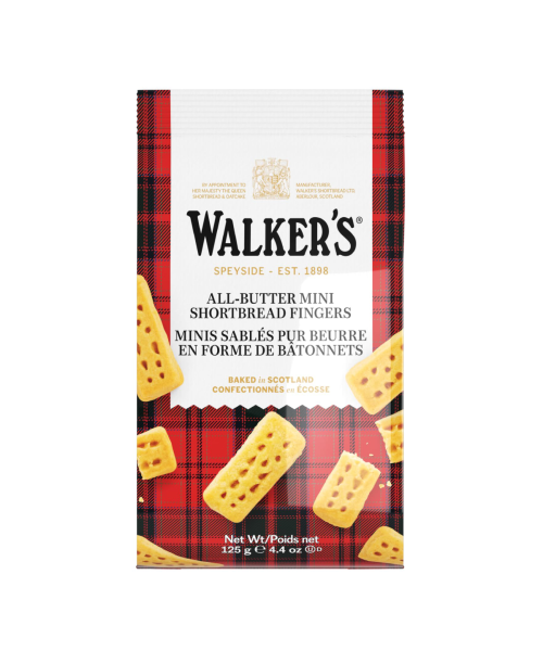 Walkers Mini Shortbread Butterkekse Packung 125 gr. - Oliva Oliva