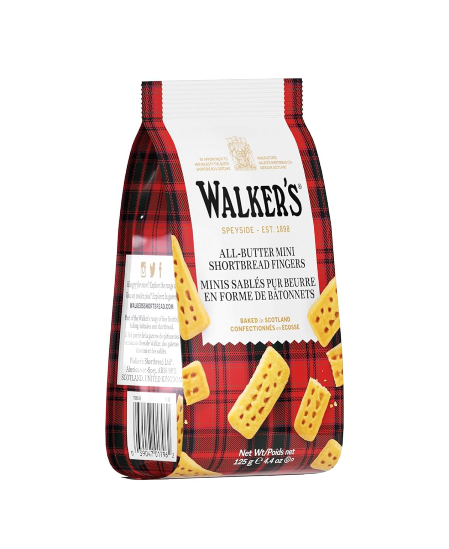 Walkers Mini Sablé Biscuits au beurre 125 gr. - Oliva Oliva