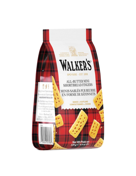 Walkers Mini Shortbread Butter Biscuits Pack 125 gr. - Oliva Oliva