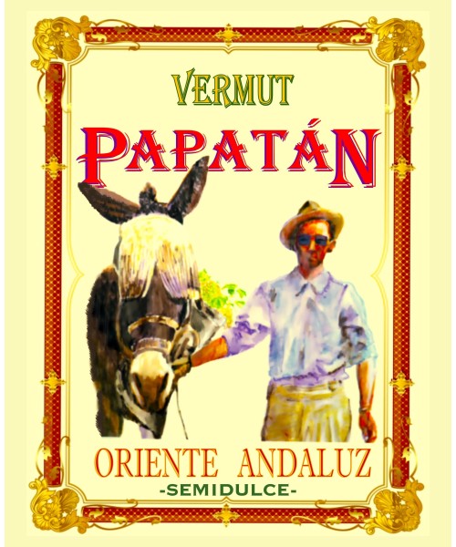 Vermut Papatán Glass bottle 750 ml. - Oliva Oliva