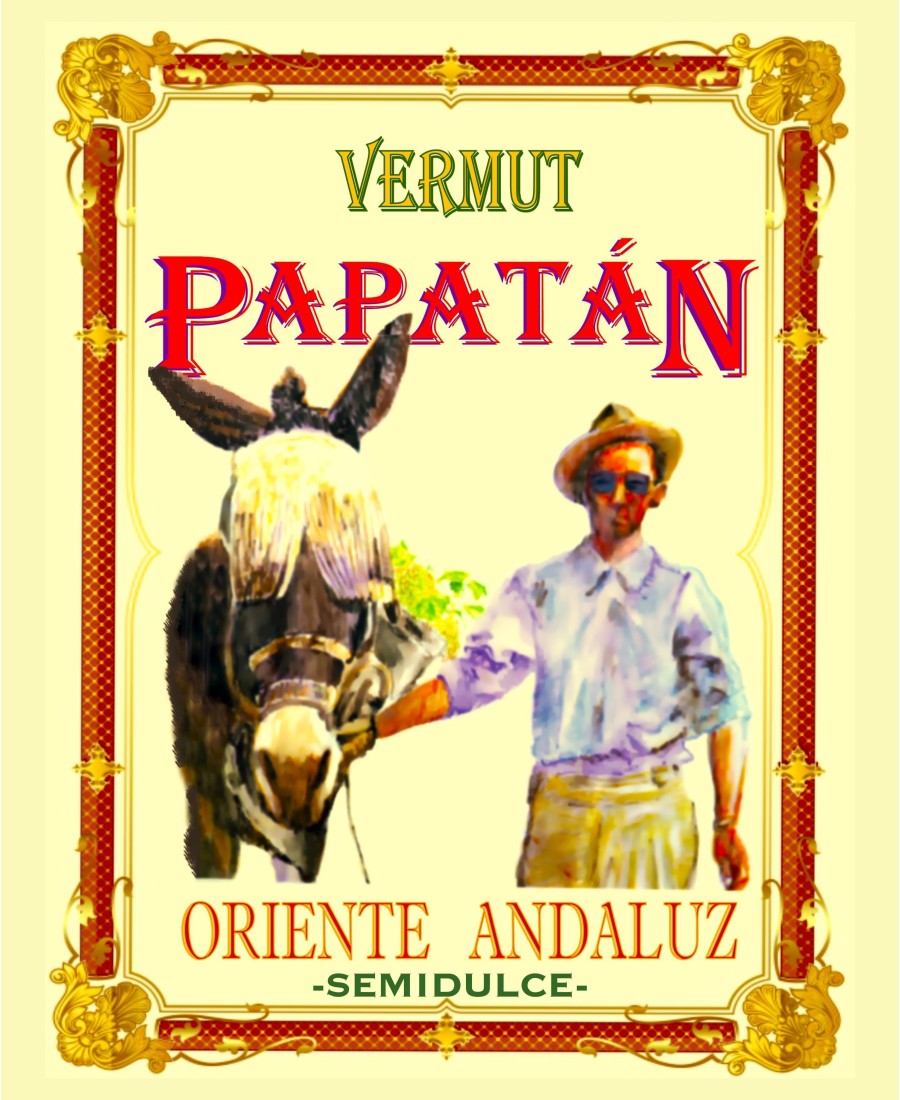 Vermut Papatán Botella de vidrio 750 ml. - Oliva Oliva