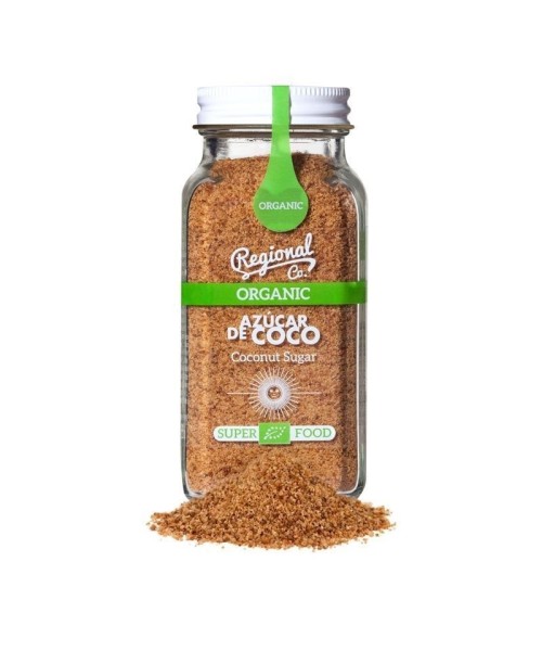 Regional Co. Azúcar de Coco Ecológico Tarro 110 gr. - Oliva Oliva