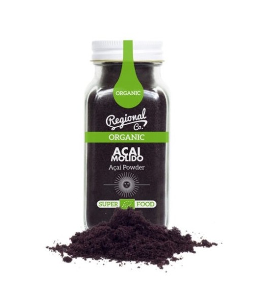 Regional Co. Açai ecológico en polvo Tarro 40 gr. - Oliva Oliva