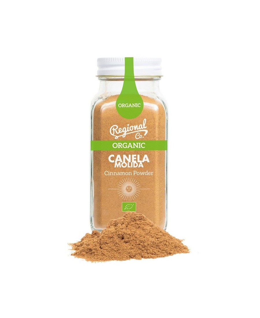 Regional Co. Canela ecológica en polvo Tarro 70 gr. - Oliva Oliva