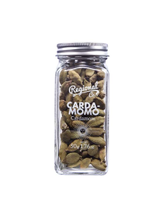 Regional Co. Cardamom Glass jar 55 gr. - Oliva Oliva