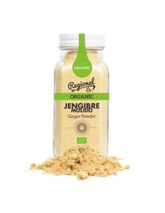 Regional Co. Organic Ginger Powder Glass jar 60 gr. - Oliva Oliva