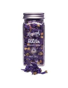 Regional Co. Fleur de mauve Pot en verre 8 gr. - Oliva Oliva