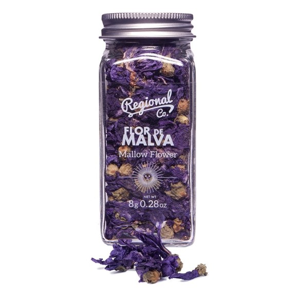Regional Co. Fleur de mauve Pot en verre 8 gr. - Oliva Oliva