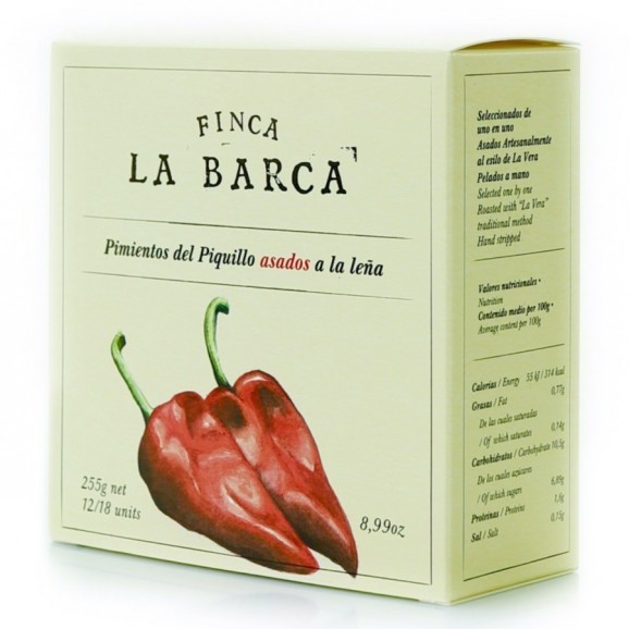 Finca La Barca Wood-fired Roasted Piquillo Peppers 255 gr.