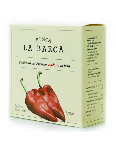 Finca La Barca Pimientos del Piquillo Asados a la Leña 255 gr.