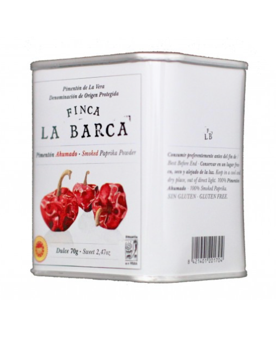 Finca La Barca Smoked Sweet Paprika Tin 70 gr. - Oliva Oliva