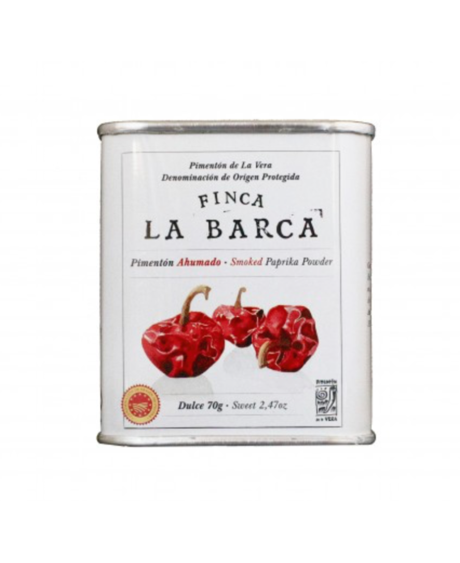 Finca La Barca Smoked Sweet Paprika Tin 70 gr. - Oliva Oliva