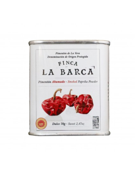 Finca La Barca Geräucherter süßer Paprika Dose 70 gr. - Oliva Oliva