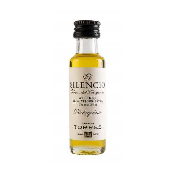 El Silencio Arbequina Glass miniature 20 ml. - Oliva Oliva