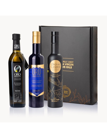 Médaille d'or Meilleures Huiles du Monde 2023 Coffret - Oliva Oliva