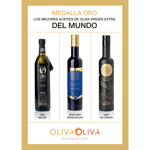Médaille d'or Meilleures Huiles du Monde 2023 Coffret - Oliva Oliva