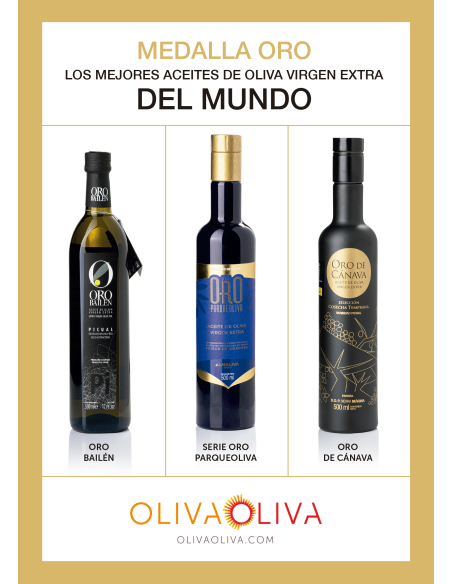 Médaille d'or Meilleures Huiles du Monde 2023 Coffret - Oliva Oliva