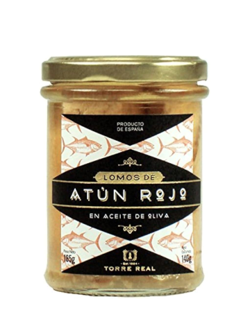 Torre Real Thon rouge à l'huile d'olive Pot 185 gr. - Oliva Oliva