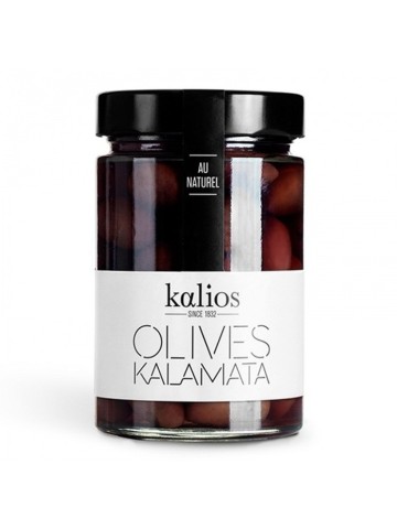 Kalios Kalamata Olives in Brine Jar 310 gr. - Oliva Oliva