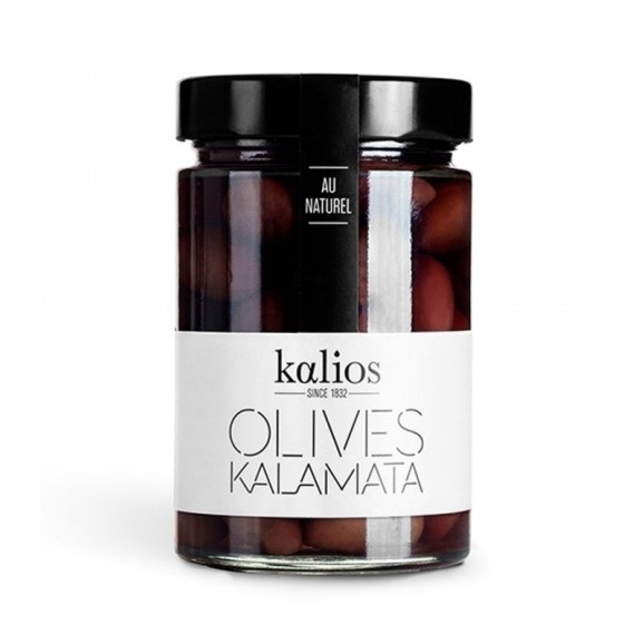Kalios Aceitunas de Kalamata en Salmuera - Tarro 310 gr.