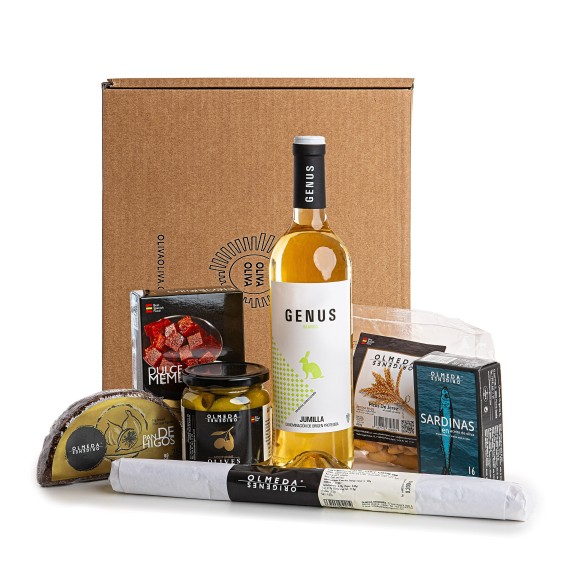 Cesta Gourmet Olmeda Orígenes - Oliva Oliva
