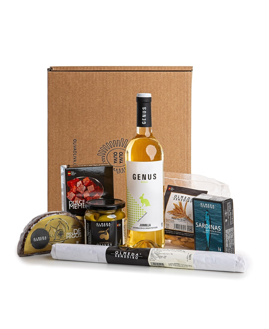 Olmeda Orígenes Gourmet Basket - Oliva Oliva