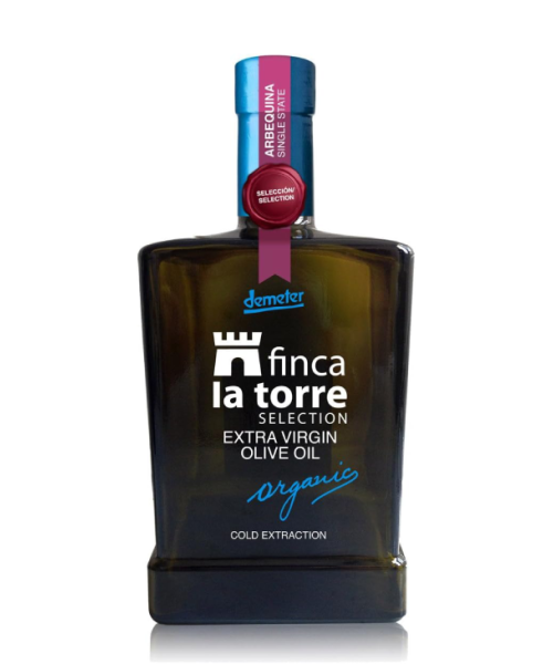 Finca La Torre Arbequina Glass bottle 500 ml. - Oliva Oliva