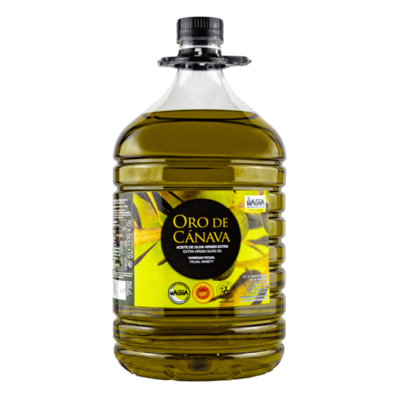 Oro de Cánava Picual PET bottle 5 l. - Oliva Oliva
