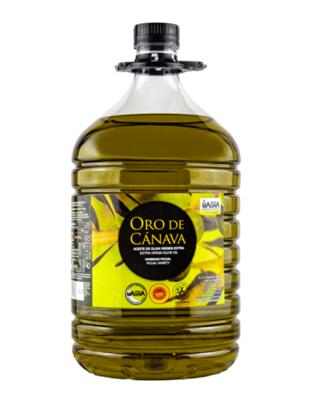Oro de Cánava Picual PET bottle 5 l. - Oliva Oliva