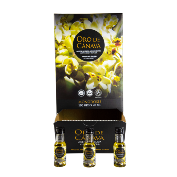 Oro de Cánava Picual PET miniature 20 ml. - Oliva Oliva