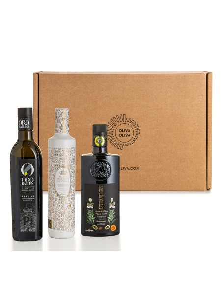 Meilleures Huiles du Monde Mario Solinas 2024 Coffret - Oliva Oliva