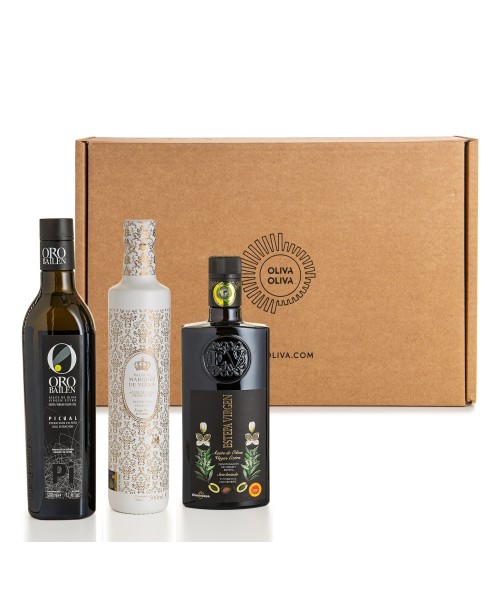 Mejores Aceites del Mundo Mario Solinas 2024 Caja Regalo - Oliva Oliva