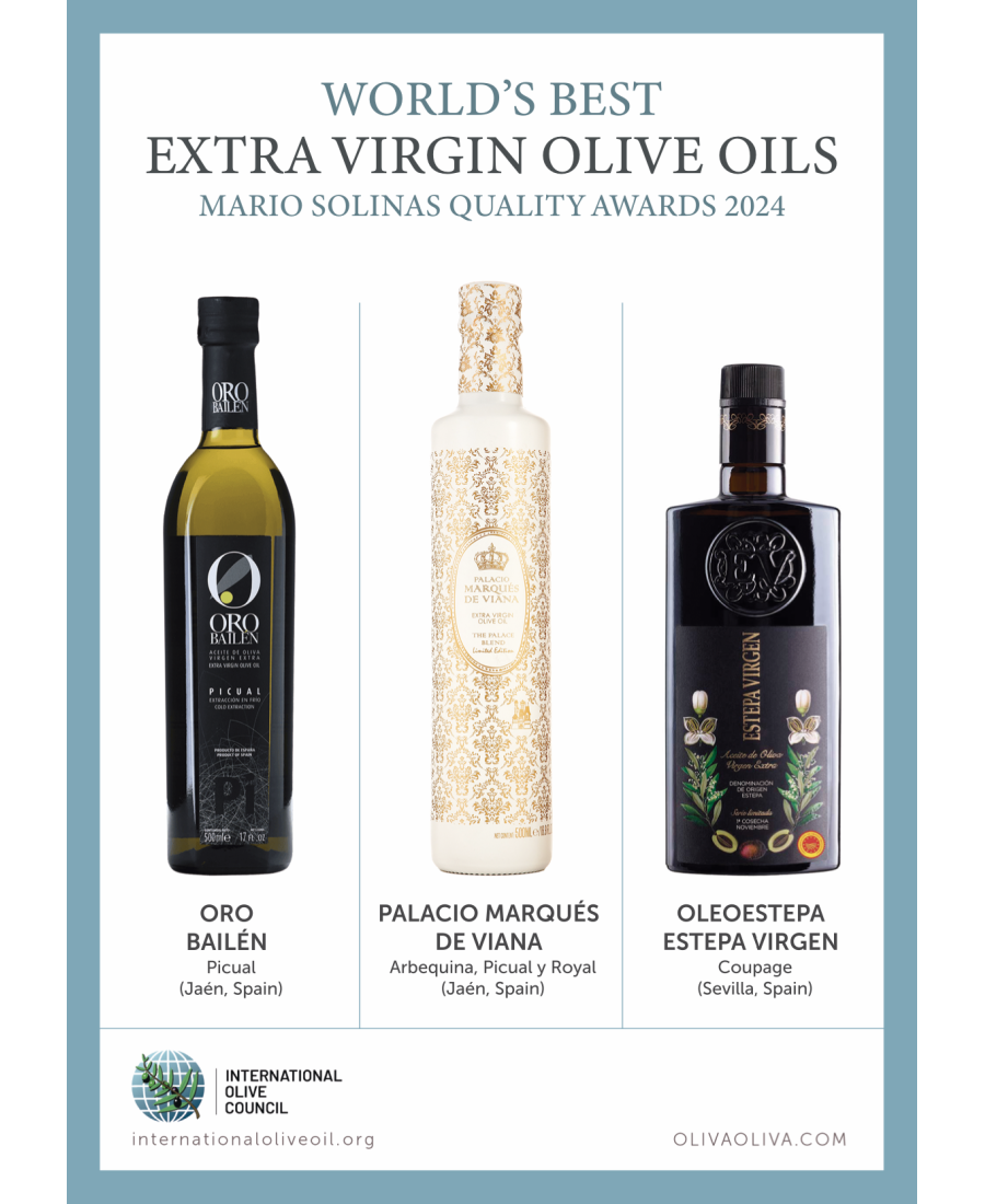 World's Best Olive Oils Mario Solinas 2024 in Wooden box - Oliva Oliva