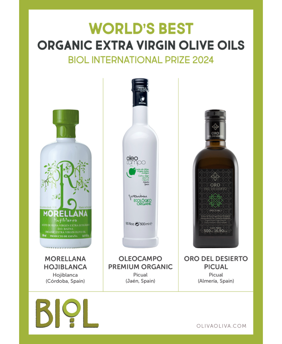 Meilleures Huiles Biologiques du Monde BIOL 2024 Coffret - Oliva Oliva